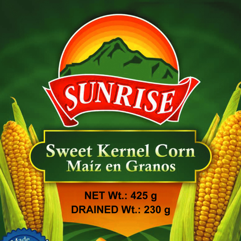 canned sweet corn